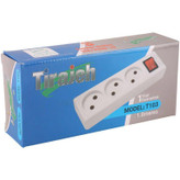 چند راهی 3 خانه تیراژه T103 با کابل 1.8 متری